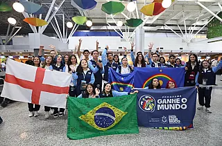 Ganhe o Mundo 2026: estudantes de Pernambuco embarcam para a Inglaterra
