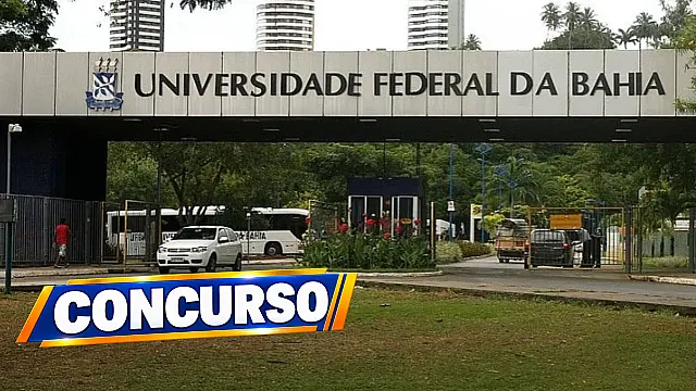 Concurso UFBA 2026 oferece 139 vagas com salários de até R$ 5,2 mil; veja cargos e provas