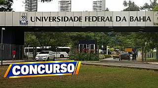 Concurso UFBA 2026 oferece 139 vagas com salários de até R$ 5,2 mil; veja cargos e provas