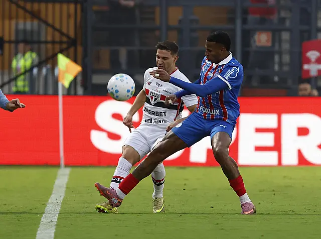 Bahia x São Paulo: onde assistir, escalações e retrospecto pelo Brasileirão 2026
